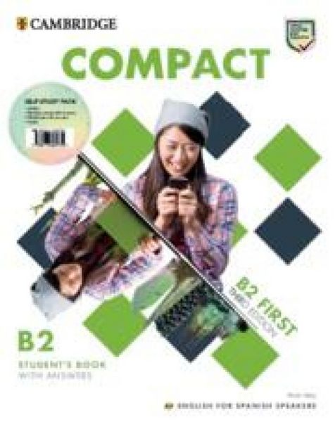 Produktbild: Compact First Self-study Pack (Students Book with Answers and Workbook with Answers and Class Audio) English for Spanish Speakers