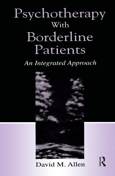 Produktbild: Psychotherapy With Borderline Patients