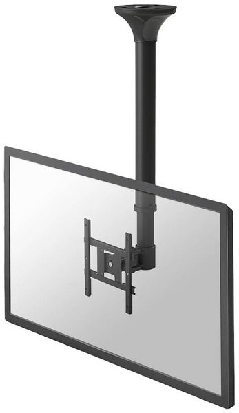 Neomounts FPMA-C200BLACK TV-Deckenhalterung Höhenverstellbar 25,4 cm (10') - 101,6 cm (40') Neigbar+Schwenkbar, Rotierba