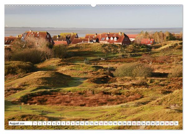 Produktbild: Insel Baltrum, Perle im Ostfriesischen Wattenmeer (hochwertiger Premium Wandkalender 2026 DIN A2 quer), Kunstdruck in Hochglanz