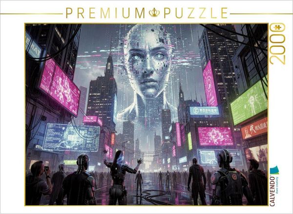 CALVENDO Puzzle Algorithmus_auf_Aufregung. | 2000 Teile Lege-Größe 90x67cm Foto-Puzzle für glückliche Stunden
