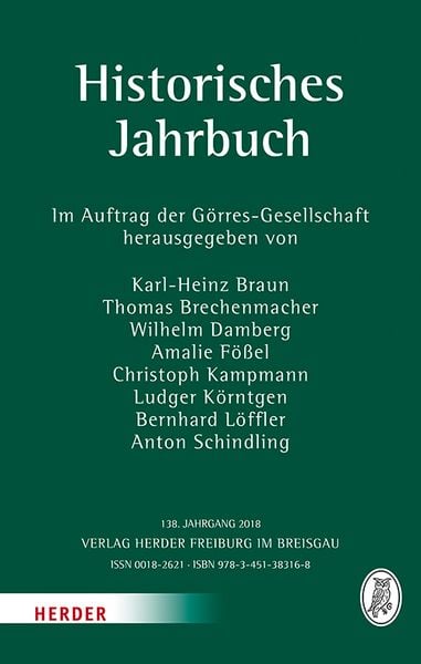 Produktbild: Historisches Jahrbuch