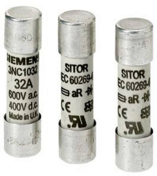 Siemens 3NC2240 Zylindersicherungseinsatz 40A 690V 1St.
