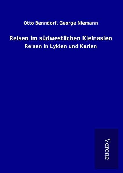 Produktbild: Reisen im s&uuml;dwestlichen Kleinasien
