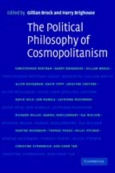 Produktbild: Political Philosophy of Cosmopolitanism
