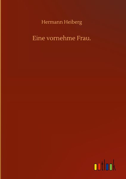 Produktbild: Eine vornehme Frau.