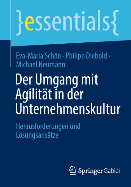 Produktbild: Der Umgang mit Agilit&auml;t in der Unternehmenskultur