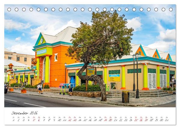 Produktbild: Nassau - Stadt mit karibischem Flair (Tischkalender 2026 DIN A5 quer), CALVENDO Monatskalender