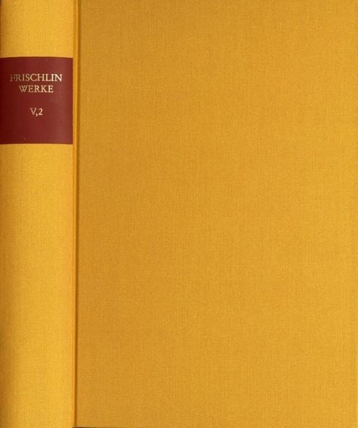 Produktbild: Nicodemus Frischlin: S&auml;mtliche Werke / Band V,2: Lyrik II (1573&ndash;1577)