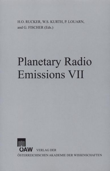 Produktbild: Planetary Radio Emissions VII