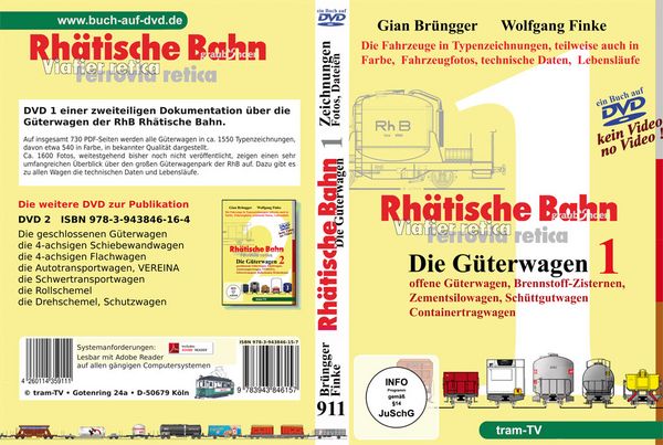 Produktbild: Rh&auml;tische Bahn - Die G&uuml;terwagen Teil 1