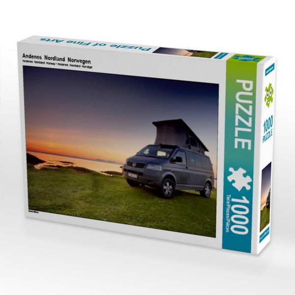 Produktbild: CALVENDO Puzzle Andenes Nordland Norwegen 1000 Teile Puzzle quer | 1000 Teile Lege-Gr&ouml;&szlig;e 64 &times; 48 cm Foto-Puzzle f&uuml;r gl&uuml;ckliche Stunden