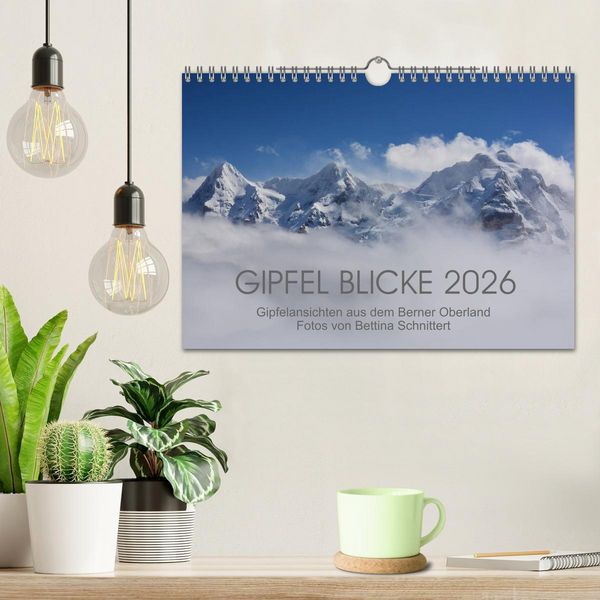 Produktbild: Gipfel Blicke (Wandkalender 2026 DIN A4 quer), CALVENDO Monatskalender