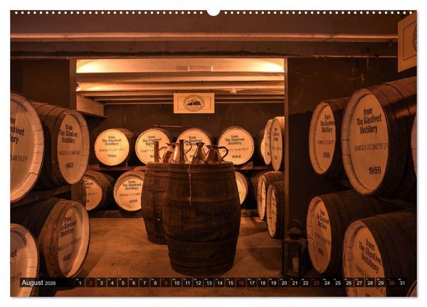 Produktbild: Whisky Distillery - Schottische Brennereien (Wandkalender 2026 DIN A2 quer), CALVENDO Monatskalender