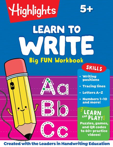 Produktbild: Learn to Write Big Fun Workbook
