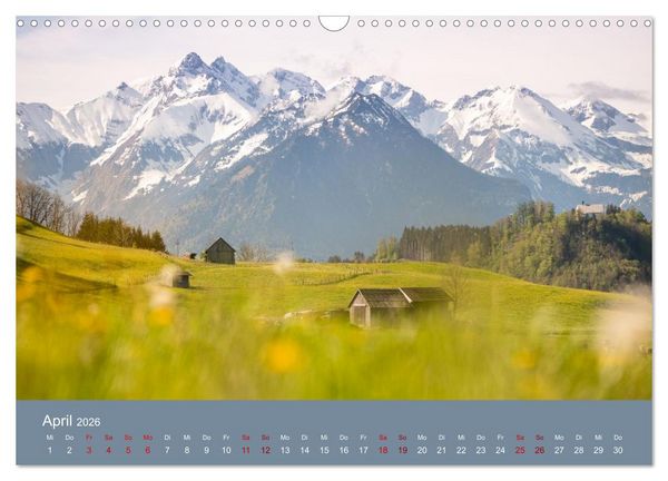 Produktbild: Heimweh Allg&auml;u 2026 (Wandkalender 2026 DIN A3 quer), CALVENDO Monatskalender