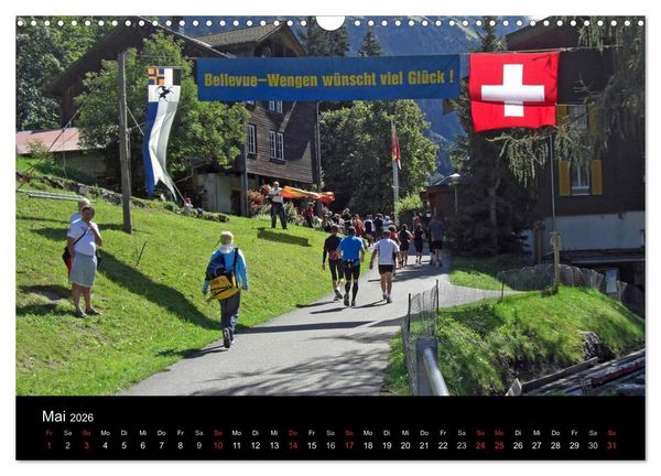 Produktbild: Der Jungfrau-Marathon (Wandkalender 2026 DIN A3 quer), CALVENDO Monatskalender
