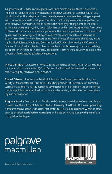 Produktbild: Analyzing Social Media Data and Web Networks