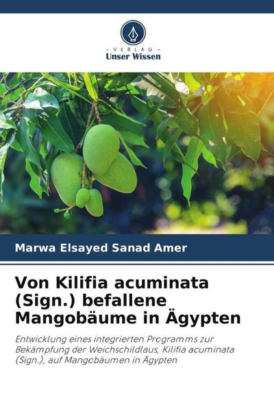 Produktbild: Von Kilifia acuminata (Sign.) befallene Mangob&auml;ume in &Auml;gypten