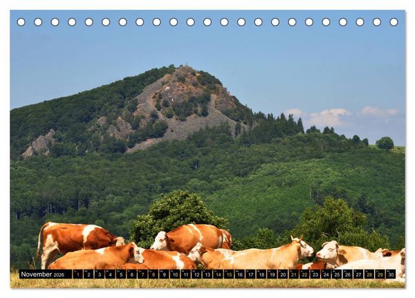 Produktbild: Rh&ouml;ner Impressionen (Tischkalender 2026 DIN A5 quer), CALVENDO Monatskalender
