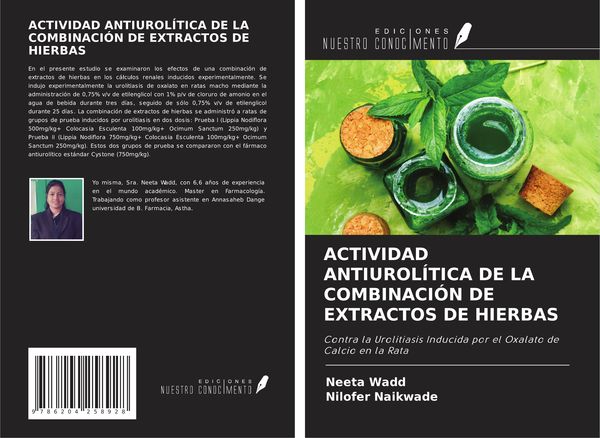 Produktbild: Actividad Antiurol&iacute;tica De La Combinaci&oacute;n De Extractos De Hierbas