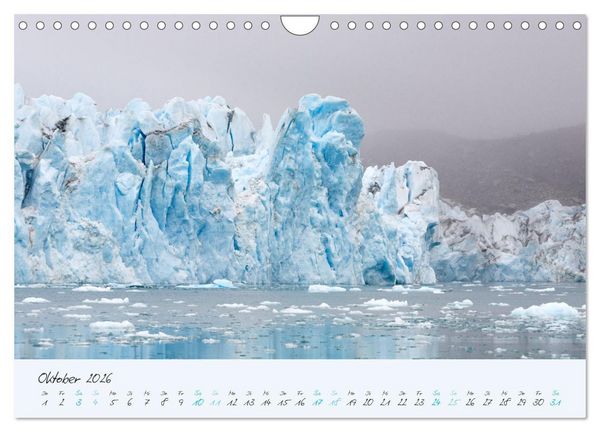 Produktbild: Faszination Eis - In den Fjorden Ostgr&ouml;nlands (Wandkalender 2026 DIN A4 quer), CALVENDO Monatskalender