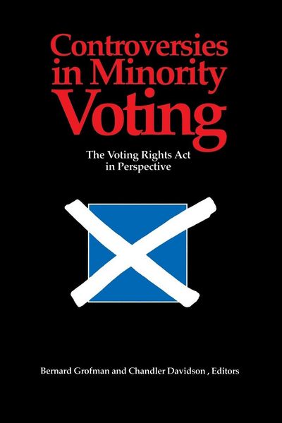 Produktbild: Controversies in Minority Voting
