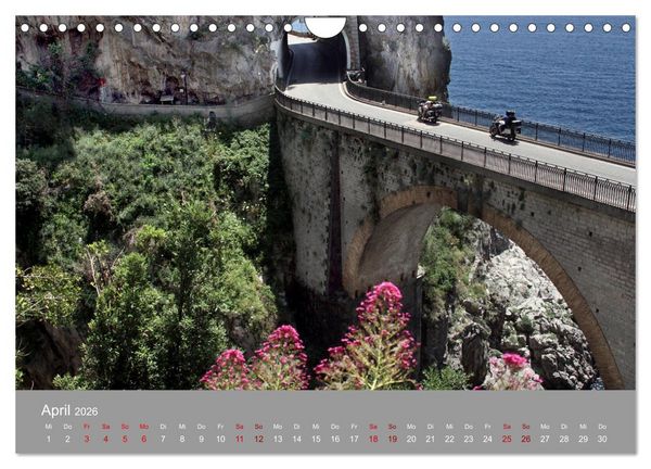 Produktbild: Traumlandschaft am Mittelmeer: Die Amalfik&uuml;ste (Wandkalender 2026 DIN A4 quer), CALVENDO Monatskalender
