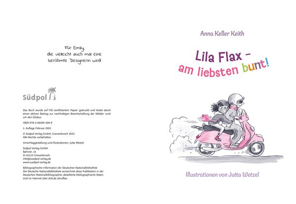 Produktbild: Lila Flax &ndash; am liebsten bunt!