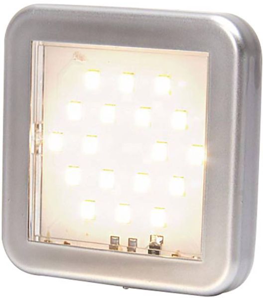 Produktbild: WAS LED Innenraumleuchte 989 LW11 LED 12V (B x H x T) 55 x 55 x 7mm