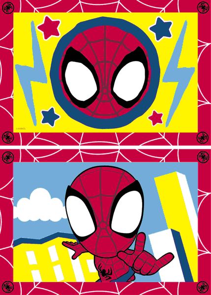 Produktbild: CreArt, Malen nach Zahlen Junior Marvel Der ultimative Spider-Man - Spidey