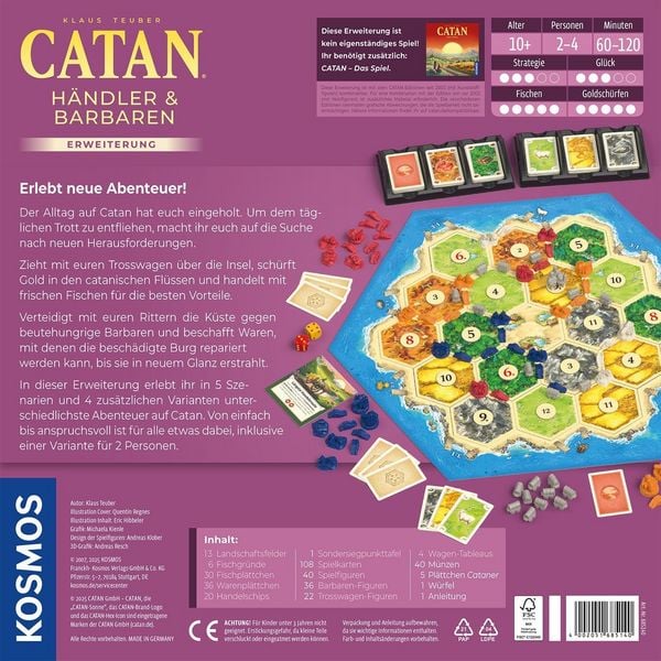 Produktbild: CATAN - H&auml;ndler & Barbaren