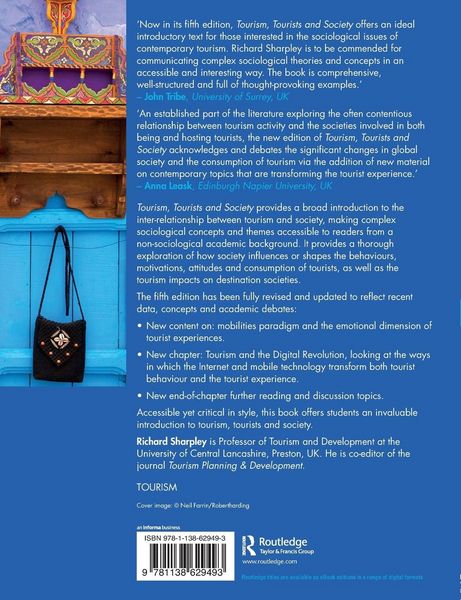 Produktbild: Tourism, Tourists and Society