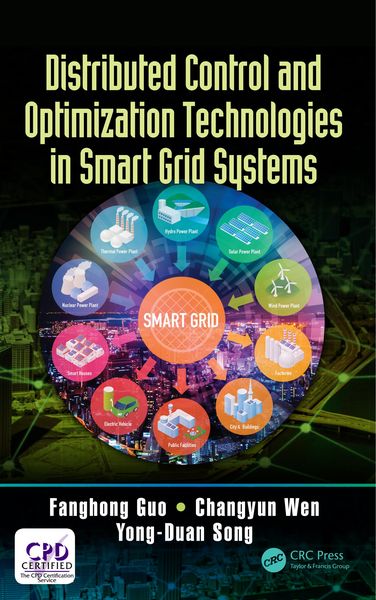 Produktbild: Distributed Control and Optimization Technologies in Smart Grid Systems