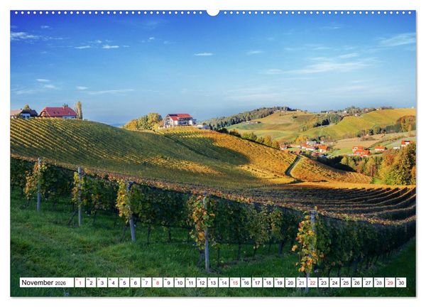 Produktbild: Mein &Ouml;sterreich. Eine Reise durch die Bundesl&auml;nder (hochwertiger Premium Wandkalender 2026 DIN A2 quer), Kunstdruck in Hochglanz