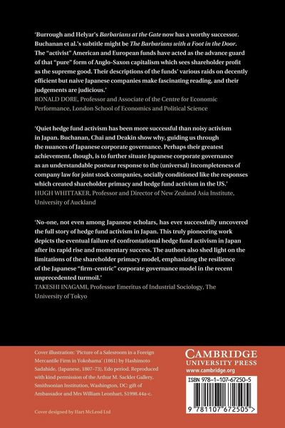 Produktbild: Hedge Fund Activism in Japan