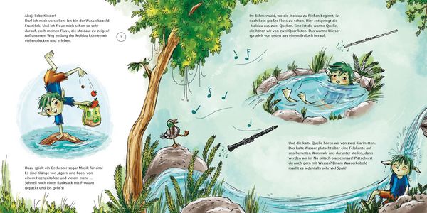Produktbild: Die Moldau (Mein erstes Musikbilderbuch mit CD und zum Streamen, Bd.)