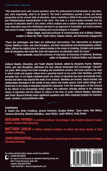 Produktbild: Cultural Studies, Education, and Youth