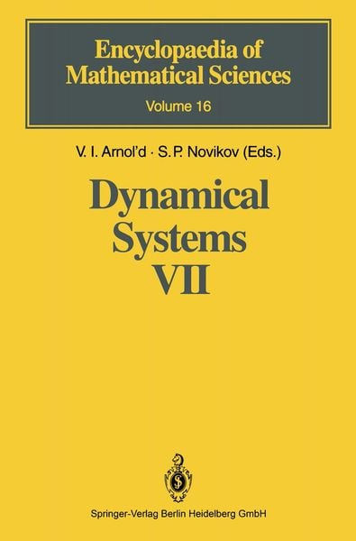 Produktbild: Dynamical Systems VII