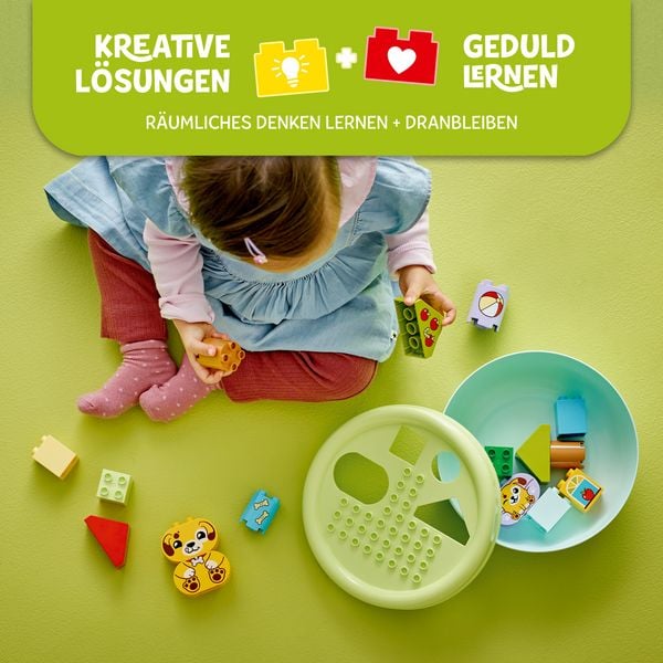 Produktbild: LEGO DUPLO 10441 Formsortierer: Welpenhaus, Kinder Montessori Spielzeug