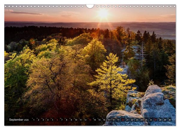 Produktbild: Zauberhaftes Fichtelgebirge (Wandkalender 2026 DIN A3 quer), CALVENDO Monatskalender