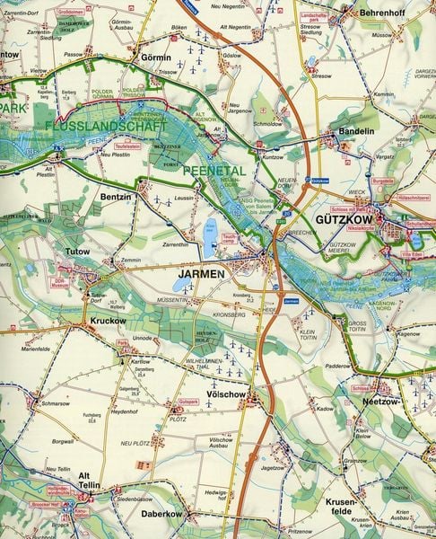 Produktbild: Naturparkregion Flusslandschaft Peenetal