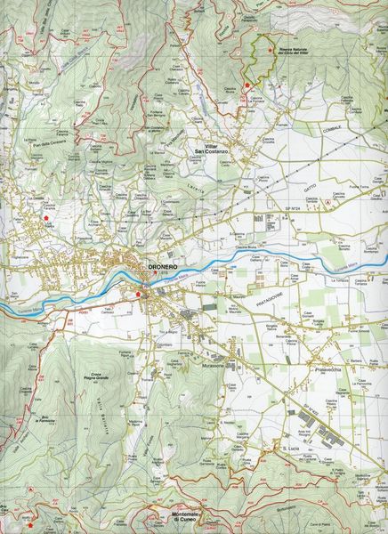 Produktbild: Bassa Valle Varaita - Bassa Valle Maira 1 : 25 000