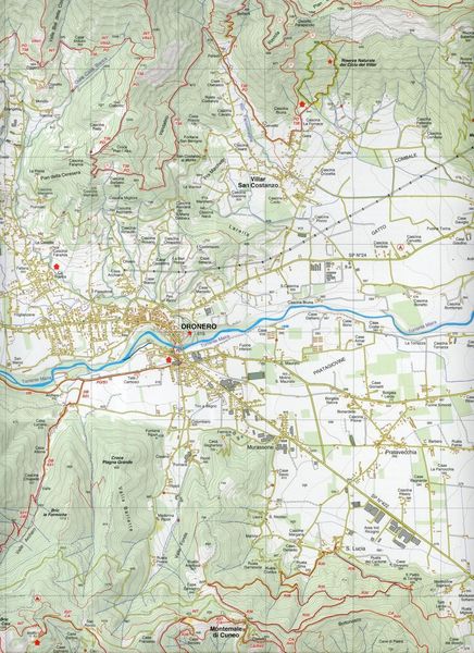 Produktbild: Bassa Valle Varaita - Bassa Valle Maira 1 : 25 000