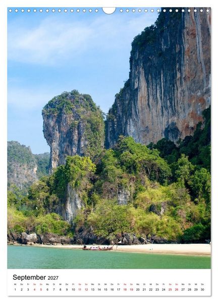 Produktbild: Thailand - Inseln und Str&auml;nde (Wandkalender 2027 DIN A3 hoch), CALVENDO Monatskalender