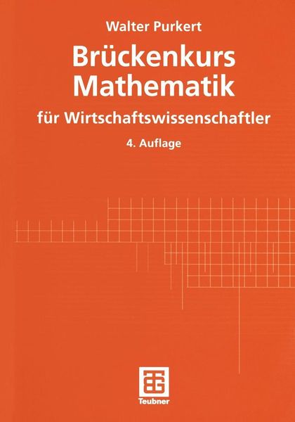 Produktbild: Br&uuml;ckenkurs Mathematik f&uuml;r Wirtschaftswissenschaftler