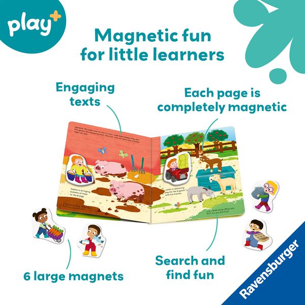 Produktbild: Play+ My first Magnetic Book: Match and Learn Numbers