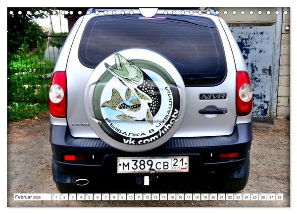 Produktbild: LADA NIVA - 4x4 aus der UdSSR (Wandkalender 2026 DIN A4 quer), CALVENDO Monatskalender