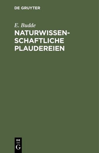 Produktbild: Naturwissenschaftliche Plaudereien