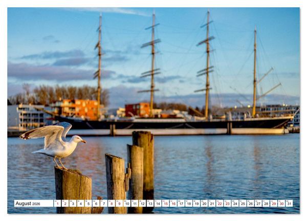 Produktbild: Travem&uuml;nde &ndash; Wo das Meer atmet (Wandkalender 2026 DIN A3 quer), CALVENDO Monatskalender